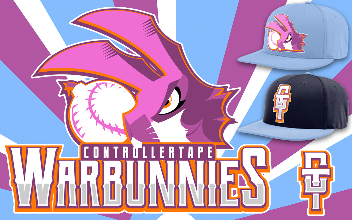 Warbunnies Sports Logo Mockup Sample